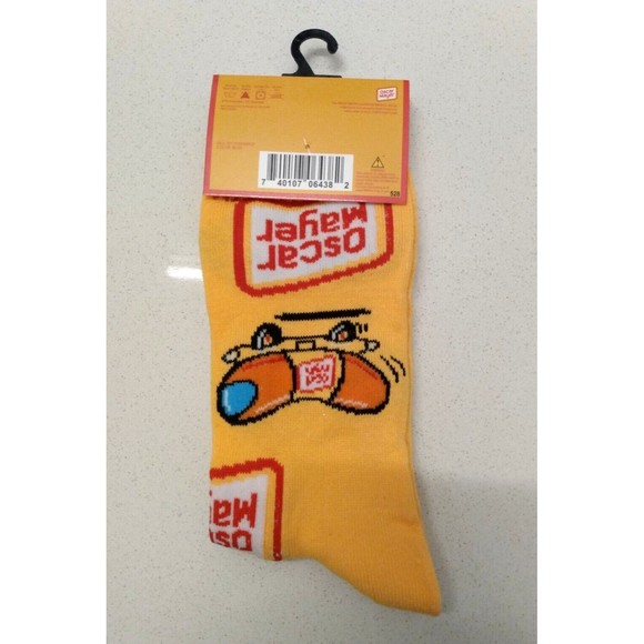 Yoohoo Oscar Mayer Swedish Fish Novelty Crew Socks Men's Shoe Size 6-12 3 Pair - Picture 8 of 10